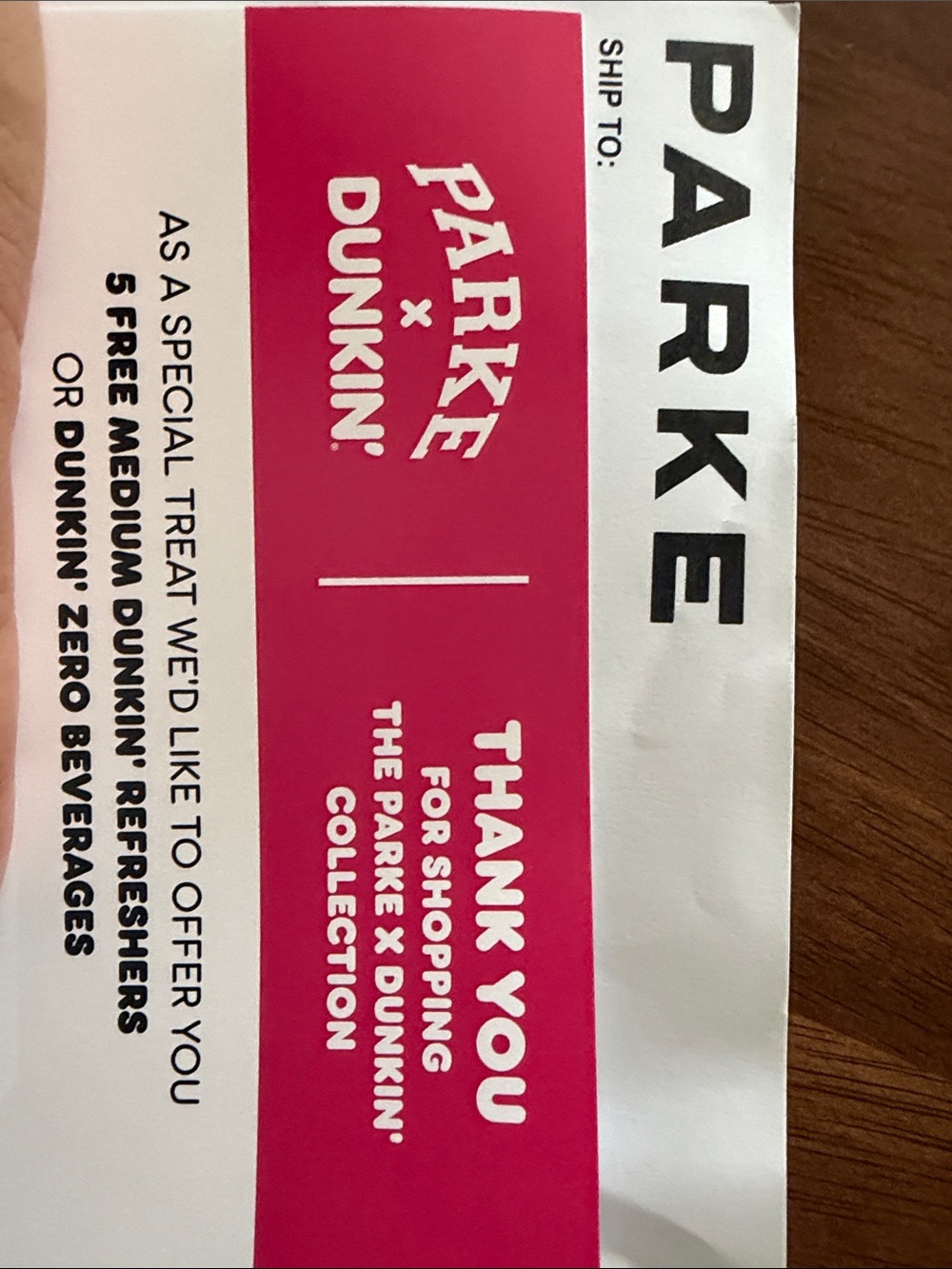 DUNKIN X PARKE Latte Mockneck - Picture 5 of 5